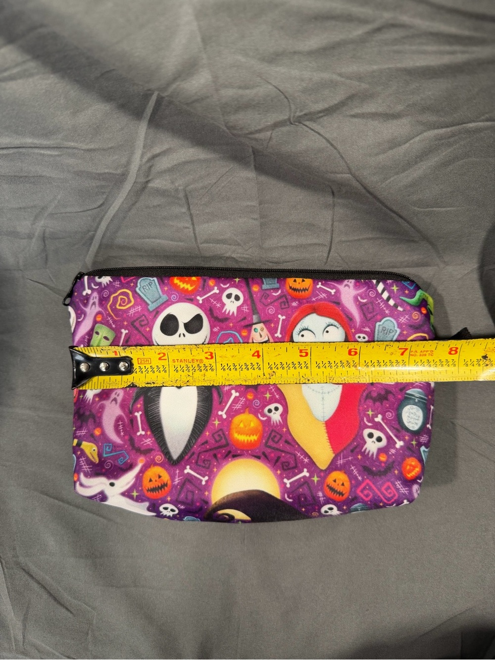 Jack And Sally Cosmetic Bag - Picture 3 of 5